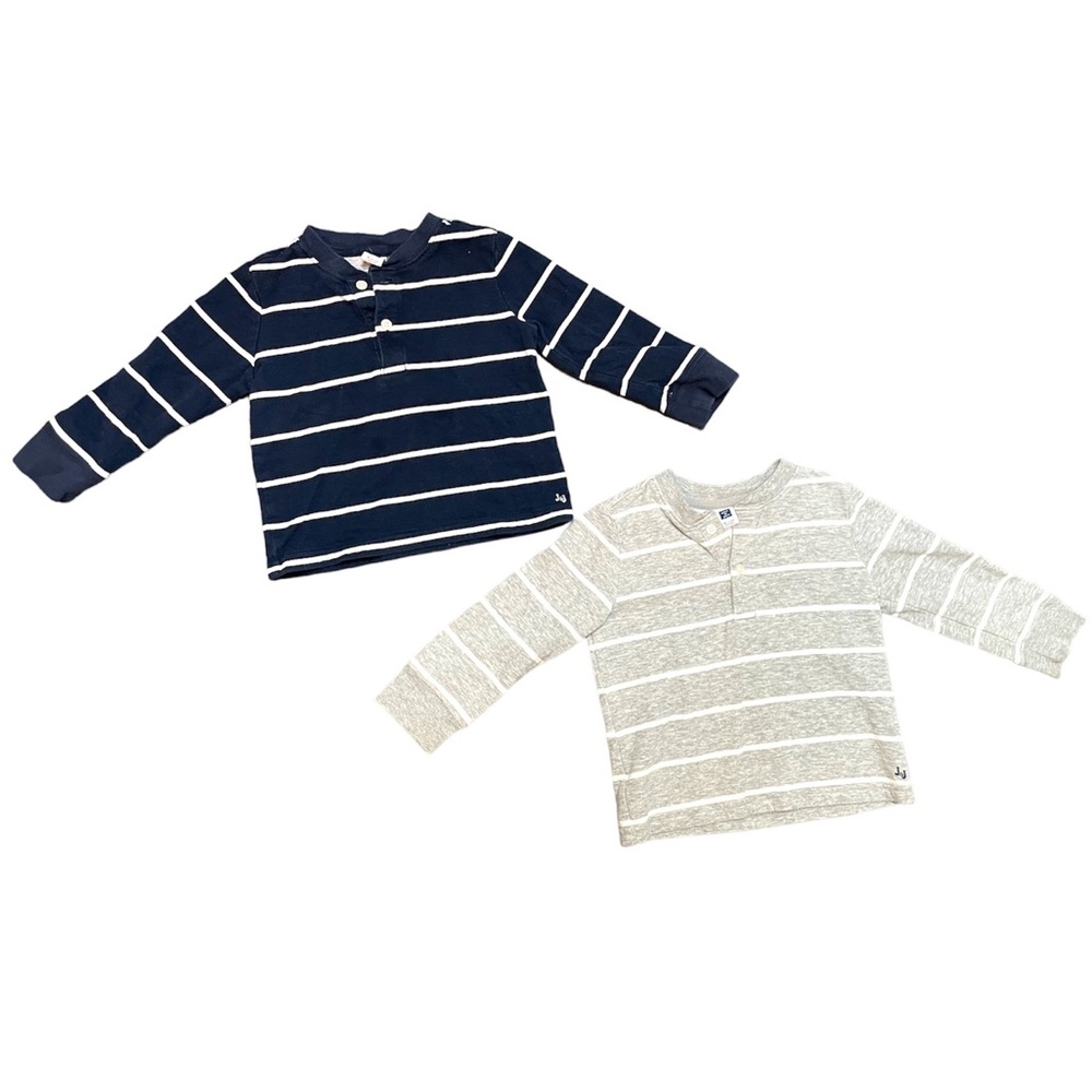 Janie and Jack striped long sleeve set